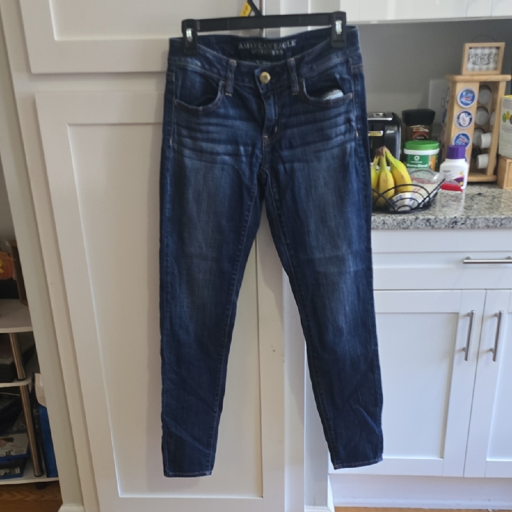 American Eagle Outfitters Dark Blue Skinny Jeans/ Jeggings